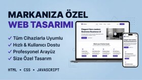 özel web yazılım ve responsive web sitesi geliştiririm