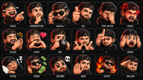 Yayıncılara özel emoji paketi