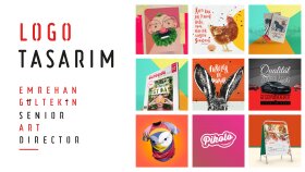 tüm mecralarda kullanabileceğin özgün logo tasarlayabilirim