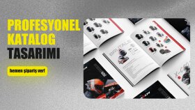 sizin için profesyonel katalog tasarımı yaparım