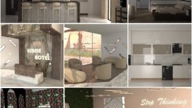 3D iç mekan tasarımı ve iç mimari çizim yaparım