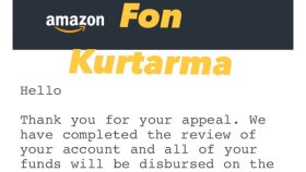 amazon fon kurtarma hazırlığında size yardımcı olurum