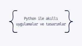 Python ile çözümler üretirim