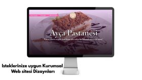 Web Sitesi Örneği - Ayça Pastanesi