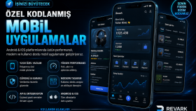markanız için özel mobil uygulamalar geliştiririm