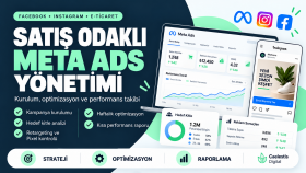 Meta reklamlarınızı satış ve müşteri odaklı yönetirim