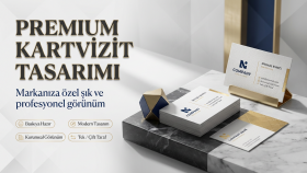sizin isteklerinize özel modern kartvizit tasarımı yaparım