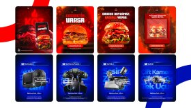 Dji/Köz Burger | Sosyal Medya Tasarımları