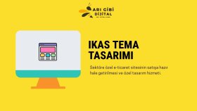 ikas altyapısındaki e-ticaret sitelerinizi tasarlıyorum