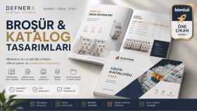 broşür ve katalog tasarımları yapıyorum