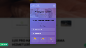 Lux Pro Halı Yıkama Web Sitesi