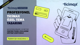 ticimax özel tema tasarımı yapabilirim