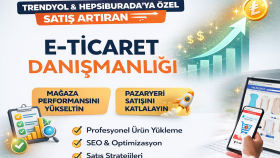 e-ticaret işlerinizde danışmanlık ve destek verebilirim
