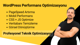 wordpress performans ve optimizasyonu yaparım