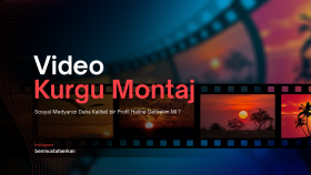 videolarınızı mükemmel bir şekilde montajlarım