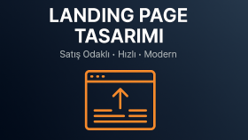 satış odaklı landing page tasarlıyorum