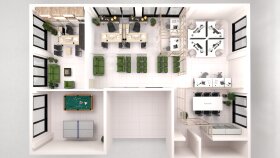 Ofis 3d Plan