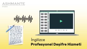 İngilizce ses ve video kayıtlarınızı yazıya döküyorum