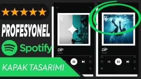 Spotify ve YouTube için şarkı kapakları tasarlayabilirim