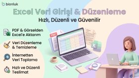 görsel ve metin belgelerinizi Excel tablosuna aktarıyorum