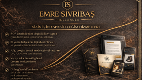 PDF, görsel tasarım,yapay zeka destekli düzenleme yaparım