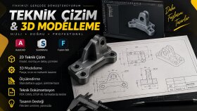 profesyonel AutoCAD ve 3D tasarım hizmeti sunuyorum