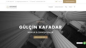 Profesyonel Avukatlık Sitesi