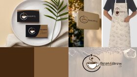 kahve dükkanı logo tasarımı
