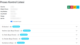 Proje Bazlı Üretim Takip Sistemi