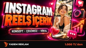 Instagram için çekimsiz viral reels içerikleri üretirim