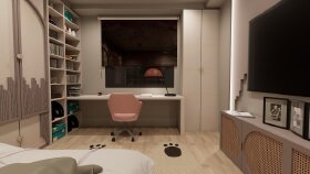 DAİRE İÇ MEKAN TASARIM VE GÖRSELLEŞTİRME
