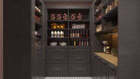 KİLER İÇ MEKAN TASARIMI/3D RENDER GÖRSELLEŞTİRME