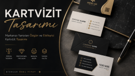 kartvizitlerinizi baskıya hazır halde tasarlarım