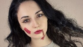 Halloween makyajı