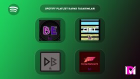 Spotify Palylist Kapak tasarımları