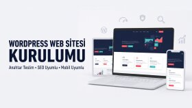 SEO uyumlu hızlı WordPress web sitenizi kurarım