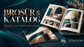 markanız için broşür ve katalog tasarlıyorum