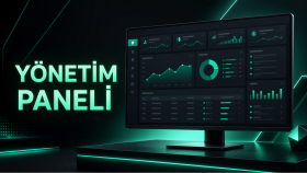 işinize özel yönetim paneli geliştiririm