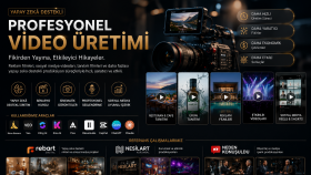yapay zekâ destekli profesyonel videolar üretebilirim
