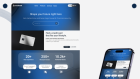Banking Web UI Design