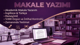 kaliteli ve literatür odaklı makale hizmeti verebilirim