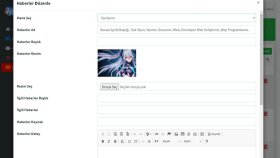 size özel yönetim panelli web sitesi hazırlayabilirim