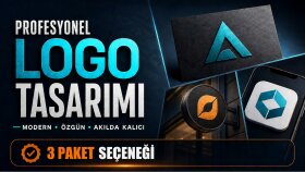 markanıza özel modern ve akılda kalıcı logo tasarlarım