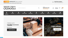 Çiçekoğlu Helva E-Ticaret Websitesi 