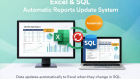 Excel & SQL Otomatik Rapor Güncelleme Sistemi