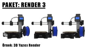 Arka Plan Beyaz Ürün Render Çalışmaların