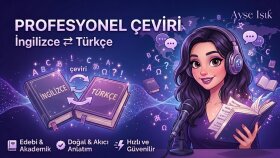 profesyonel çeviri ve editörlük yaparım
