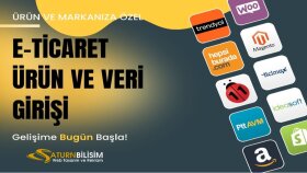 e-ticaret ve pazaryerleri için ürün veri girişlerini yaparım