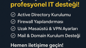 Küçük işletmeler için profesyonel IT desteği! 