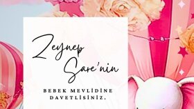  özel gününüz için davetiyenizi hazırlarım
